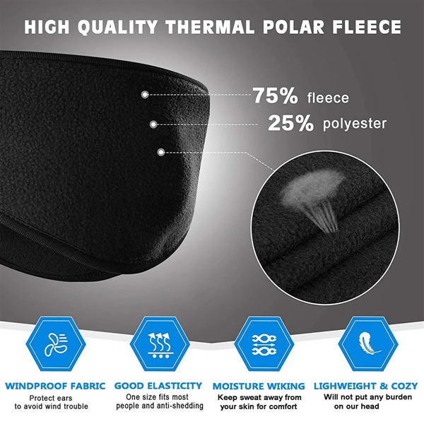 Sports Winter Headband for Men and Women - Sports Winter Headband for Men and Women - Image 1 of 3
