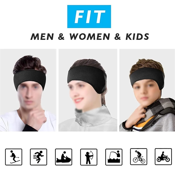 Sports Winter Headband for Men and Women - Sports Winter Headband for Men and Women - Image 3 of 3