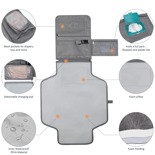 Detachable Travel Changing Pad - Detachable Travel Changing Pad - Image 1 of 5
