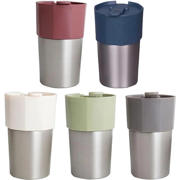 Portable Temperature Retention Double Layer Coffee Mug - Portable Temperature Retention Double Layer Coffee Mug - Image 2 of 4