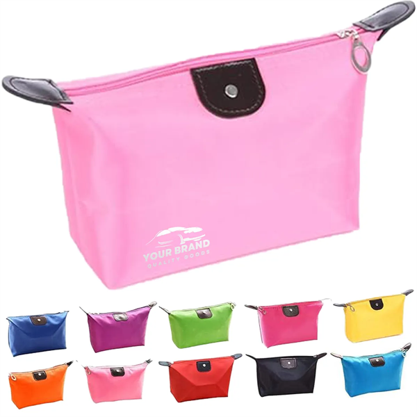 Multifunction Waterproof Dumpling Unique Cosmetic Bag - Multifunction Waterproof Dumpling Unique Cosmetic Bag - Image 0 of 8