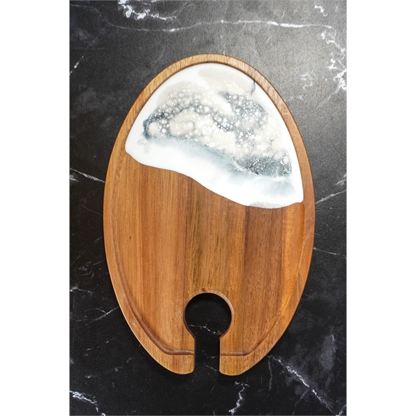 6x9 Wine and Appetizer Tray - 6x9 Wine and Appetizer Tray - Image 3 of 17