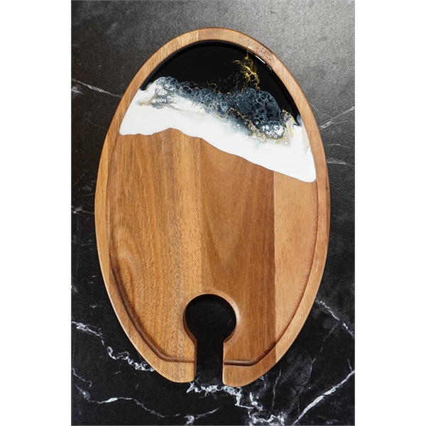 6x9 Wine and Appetizer Tray - 6x9 Wine and Appetizer Tray - Image 5 of 17