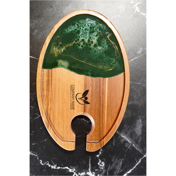 6x9 Wine and Appetizer Tray - 6x9 Wine and Appetizer Tray - Image 10 of 17