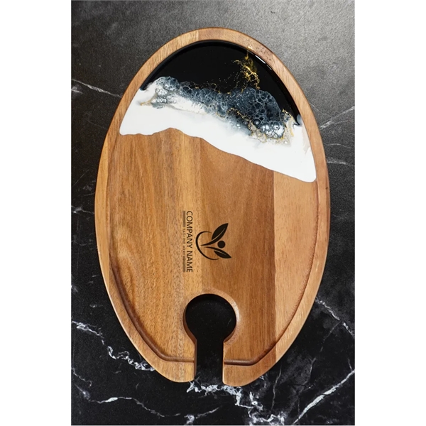 6x9 Wine and Appetizer Tray - 6x9 Wine and Appetizer Tray - Image 13 of 17