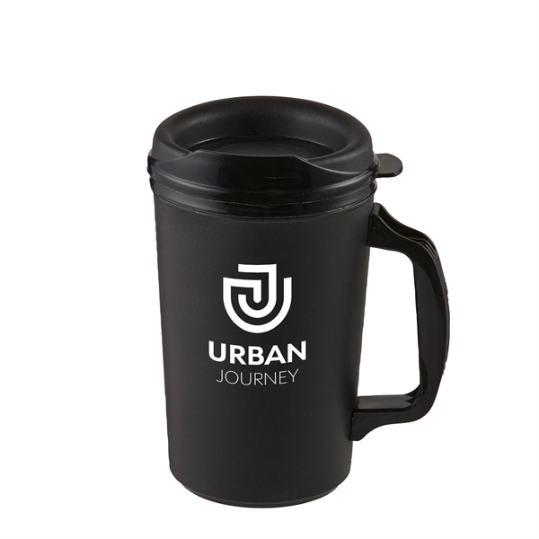 20 oz Insulated Plastic Mug - 20 oz Insulated Plastic Mug - Image 1 of 8