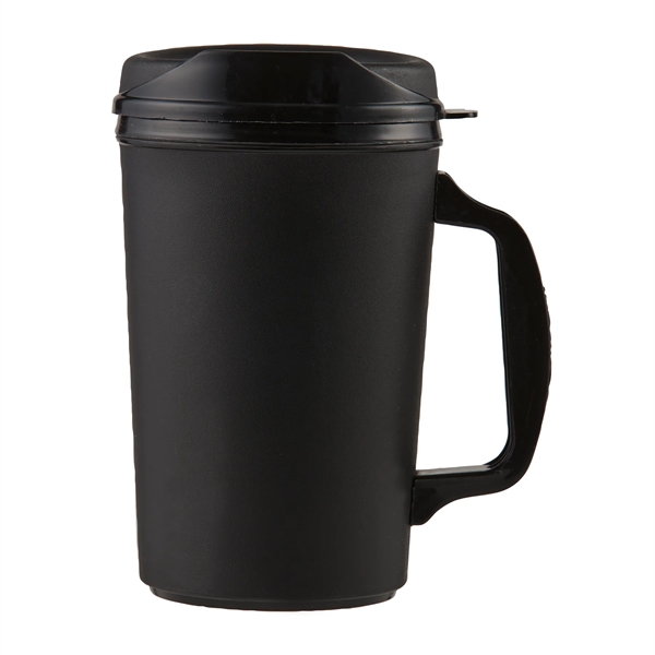 20 oz Insulated Plastic Mug - 20 oz Insulated Plastic Mug - Image 2 of 8