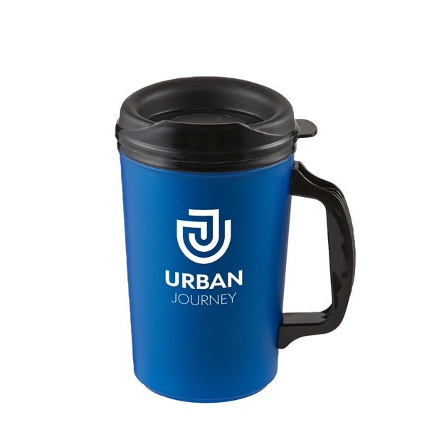 20 oz Insulated Plastic Mug - 20 oz Insulated Plastic Mug - Image 3 of 8
