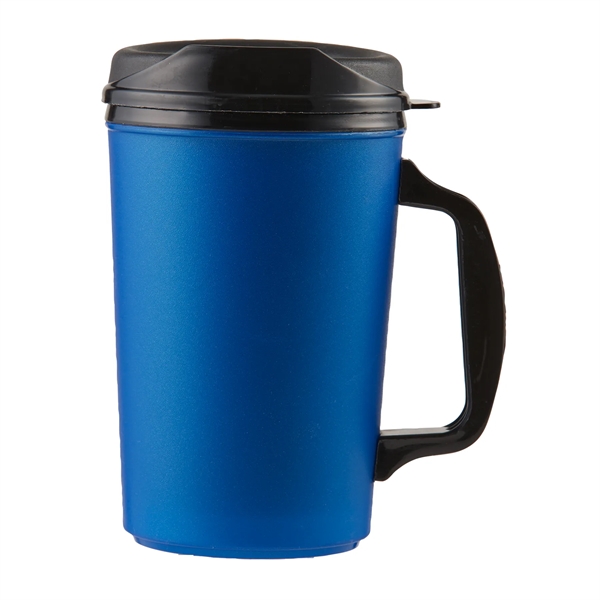 20 oz Insulated Plastic Mug - 20 oz Insulated Plastic Mug - Image 4 of 8
