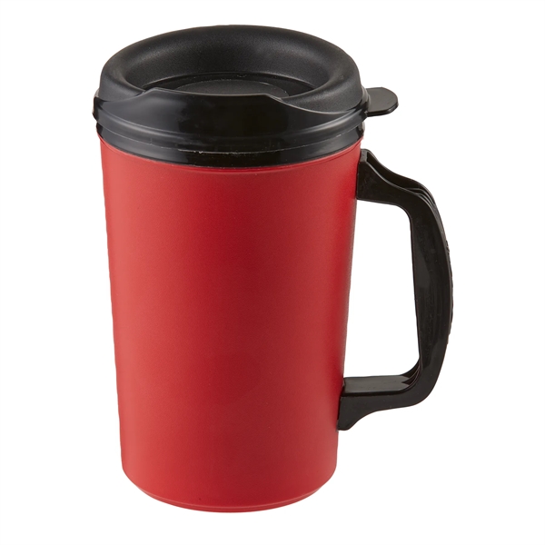 20 oz Insulated Plastic Mug - 20 oz Insulated Plastic Mug - Image 5 of 8
