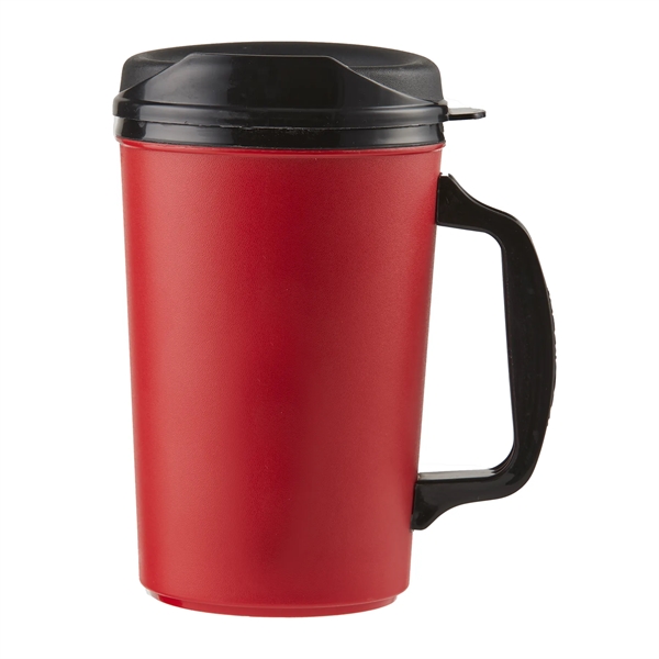 20 oz Insulated Plastic Mug - 20 oz Insulated Plastic Mug - Image 6 of 8