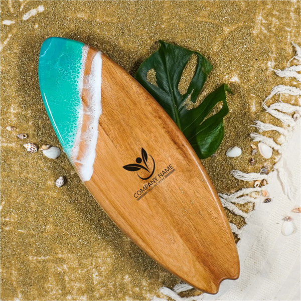 7x20 Surfboard-Shaped Charcuterie Board - 7x20 Surfboard-Shaped Charcuterie Board - Image 0 of 5
