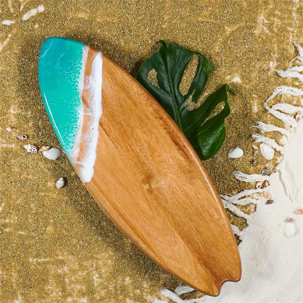 7x20 Surfboard-Shaped Charcuterie Board - 7x20 Surfboard-Shaped Charcuterie Board - Image 2 of 5
