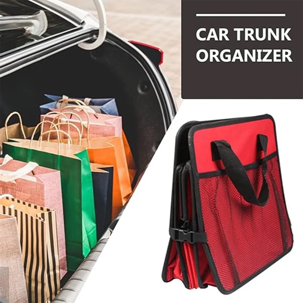 Multifunctional large capacity Retractable Bag Car Organizer - Multifunctional large capacity Retractable Bag Car Organizer - Image 5 of 6