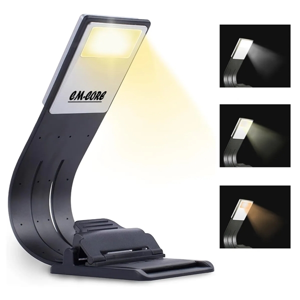 Built-in USB Cable Clip on Reading Bookmark Light - Built-in USB Cable Clip on Reading Bookmark Light - Image 0 of 3