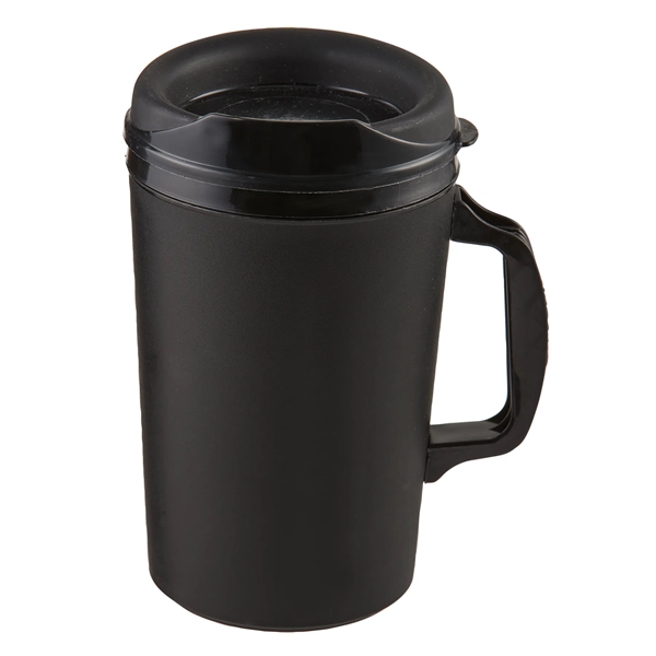 34 oz Mammoth Insulated Plastic Mug - 34 oz Mammoth Insulated Plastic Mug - Image 4 of 11