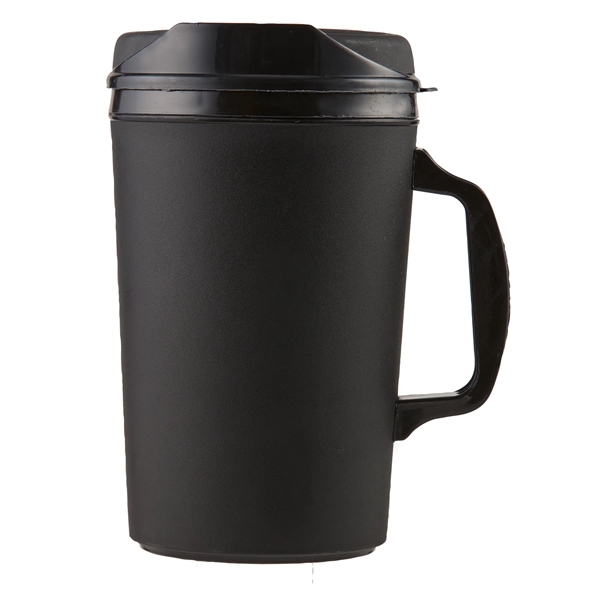 34 oz Mammoth Insulated Plastic Mug - 34 oz Mammoth Insulated Plastic Mug - Image 5 of 11