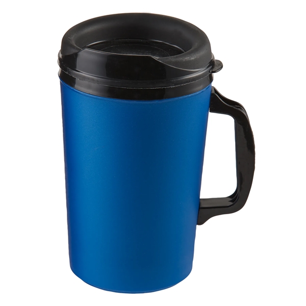 34 oz Mammoth Insulated Plastic Mug - 34 oz Mammoth Insulated Plastic Mug - Image 6 of 11
