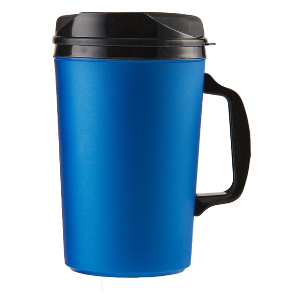 34 oz Mammoth Insulated Plastic Mug - 34 oz Mammoth Insulated Plastic Mug - Image 7 of 11