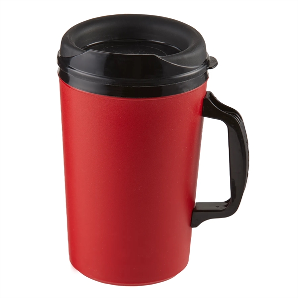 34 oz Mammoth Insulated Plastic Mug - 34 oz Mammoth Insulated Plastic Mug - Image 8 of 11