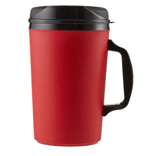 34 oz Mammoth Insulated Plastic Mug - 34 oz Mammoth Insulated Plastic Mug - Image 9 of 11