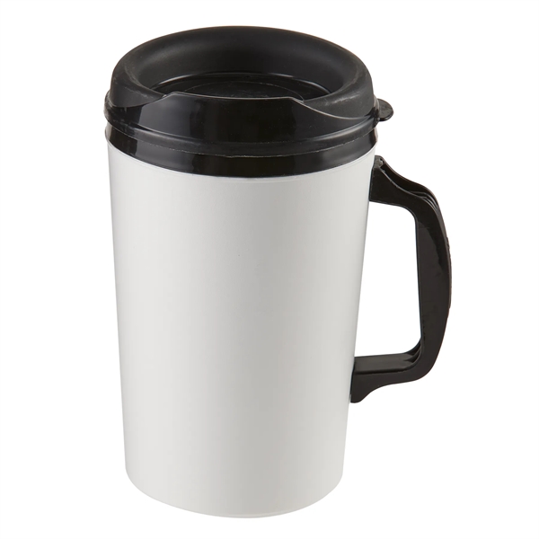 34 oz Mammoth Insulated Plastic Mug - 34 oz Mammoth Insulated Plastic Mug - Image 10 of 11