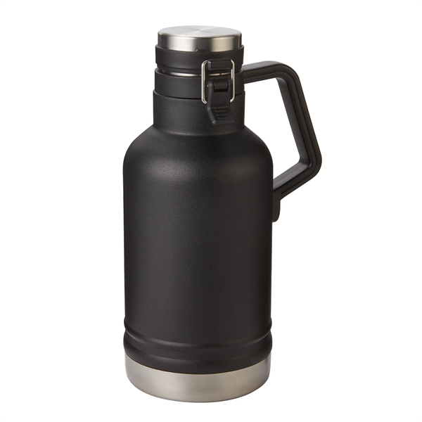 64 oz Double Wall Insulated Stainless Steel Growler - 64 oz Double Wall Insulated Stainless Steel Growler - Image 3 of 11