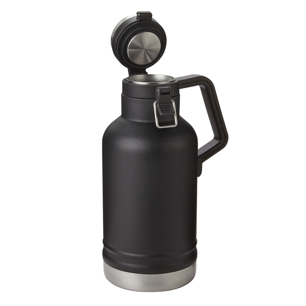 64 oz Double Wall Insulated Stainless Steel Growler - 64 oz Double Wall Insulated Stainless Steel Growler - Image 4 of 11