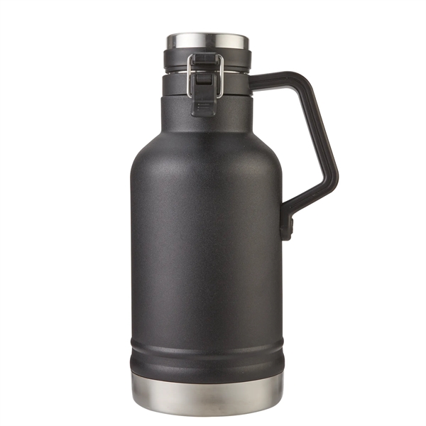 64 oz Double Wall Insulated Stainless Steel Growler - 64 oz Double Wall Insulated Stainless Steel Growler - Image 5 of 11