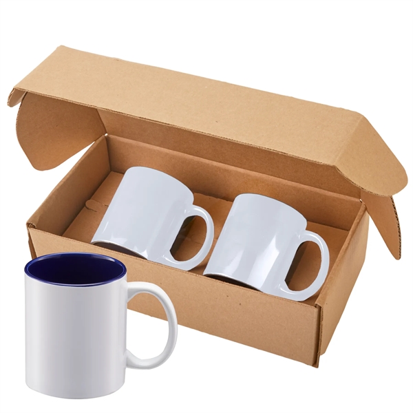 11 oz Sunrise Ceramic Mugs Gift Set - 11 oz Sunrise Ceramic Mugs Gift Set - Image 5 of 5