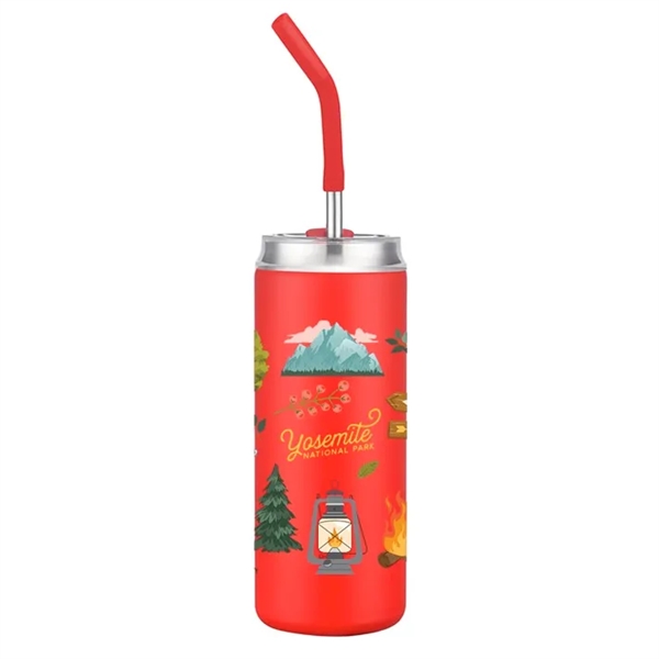 20oz Sipper Stainless Tumbler