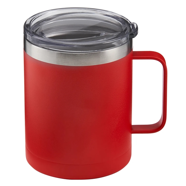 14 OZ. Powder Coated Stainless Steel Insulated Camping Mug - 14 OZ. Powder Coated Stainless Steel Insulated Camping Mug - Image 14 of 17