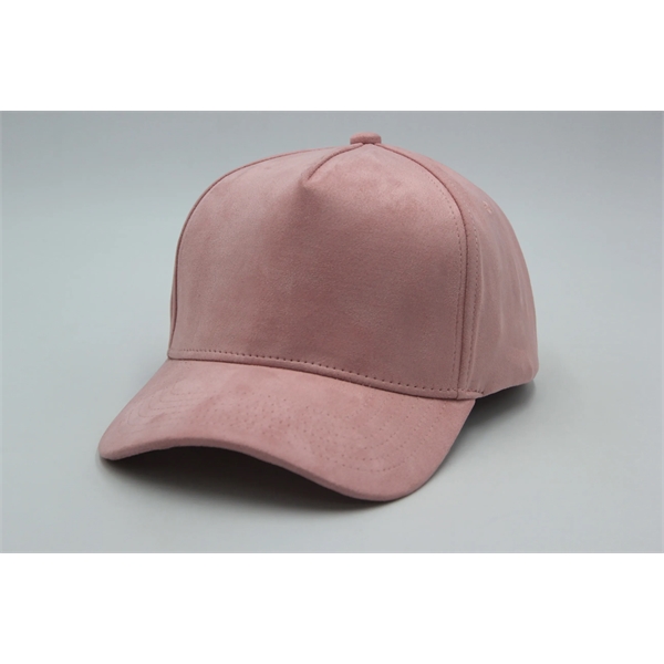 5 Panels Suede Cap - 5 Panels Suede Cap - Image 3 of 14