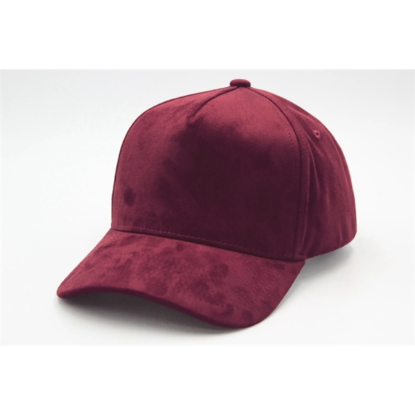 5 Panels Suede Cap - 5 Panels Suede Cap - Image 4 of 14