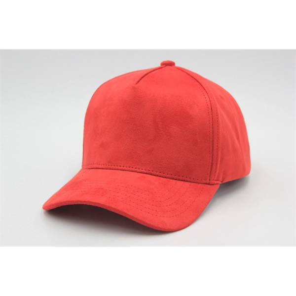 5 Panels Suede Cap - 5 Panels Suede Cap - Image 5 of 14