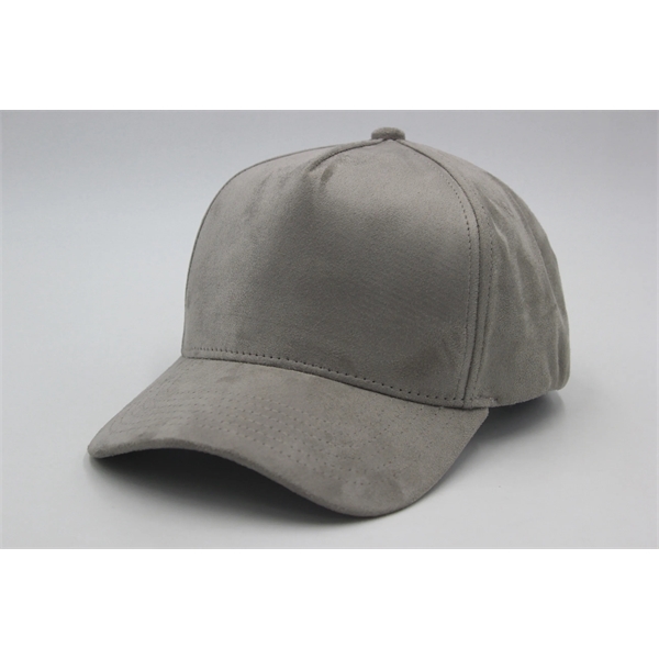 5 Panels Suede Cap - 5 Panels Suede Cap - Image 6 of 14