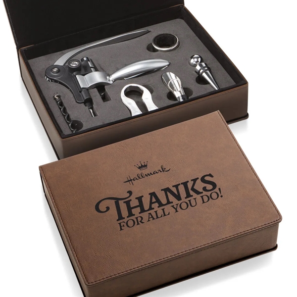 McEwan Wine Accessory Set - 5pc - McEwan Wine Accessory Set - 5pc - Image 0 of 13