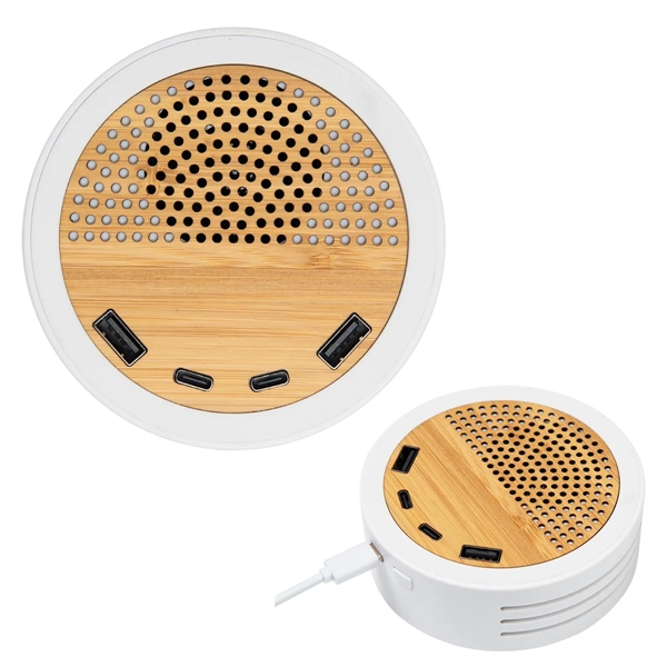 rABS & Bamboo Speaker & Charger - rABS & Bamboo Speaker & Charger - Image 1 of 2