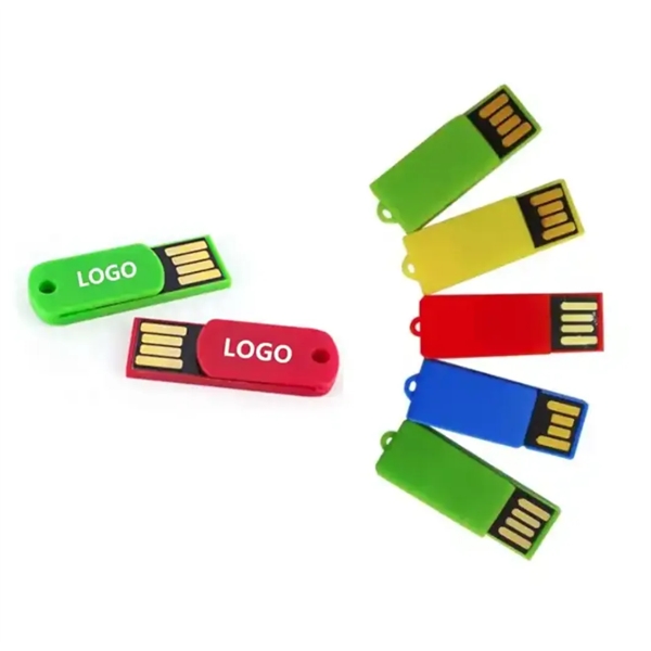 Paperclip Plastic USB Flash Drive-4GB - Paperclip Plastic USB Flash Drive-4GB - Image 1 of 4