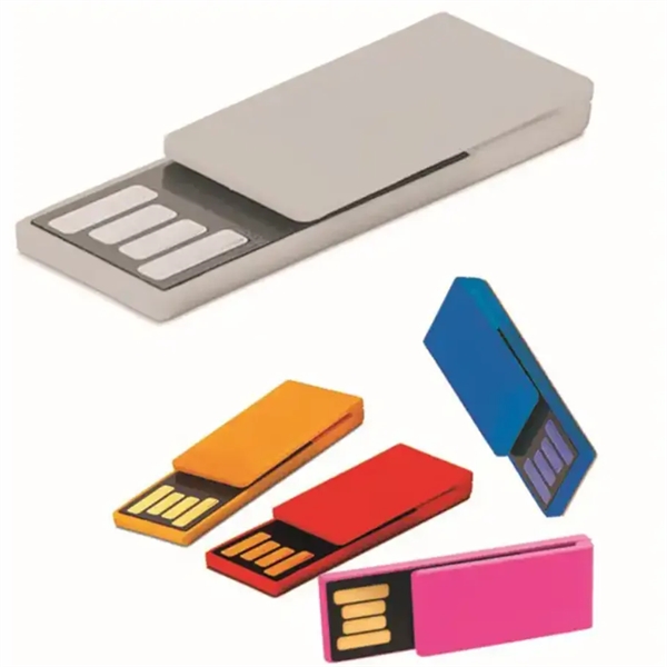 Paperclip Plastic USB Flash Drive-4GB - Paperclip Plastic USB Flash Drive-4GB - Image 2 of 4