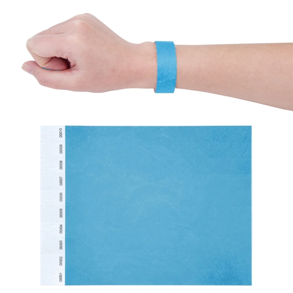 3/4" Customizable Tyvek Bands for Promotional Events - 3/4" Customizable Tyvek Bands for Promotional Events - Image 5 of 11