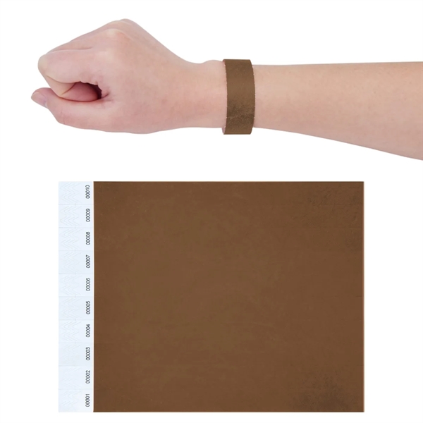 3/4" Customizable Tyvek Bands for Promotional Events - 3/4" Customizable Tyvek Bands for Promotional Events - Image 2 of 11
