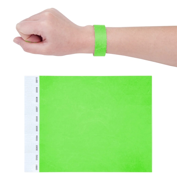 3/4" Customizable Tyvek Bands for Promotional Events - 3/4" Customizable Tyvek Bands for Promotional Events - Image 4 of 11