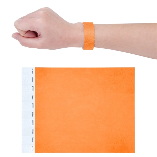 3/4" Customizable Tyvek Bands for Promotional Events - 3/4" Customizable Tyvek Bands for Promotional Events - Image 6 of 11