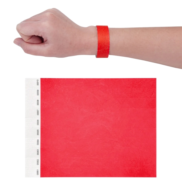 3/4" Customizable Tyvek Bands for Promotional Events - 3/4" Customizable Tyvek Bands for Promotional Events - Image 8 of 11