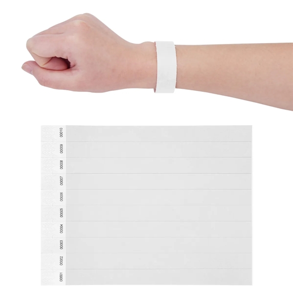 3/4" Customizable Tyvek Bands for Promotional Events - 3/4" Customizable Tyvek Bands for Promotional Events - Image 10 of 11