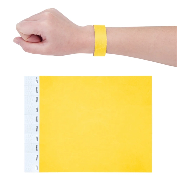 3/4" Customizable Tyvek Bands for Promotional Events - 3/4" Customizable Tyvek Bands for Promotional Events - Image 11 of 11