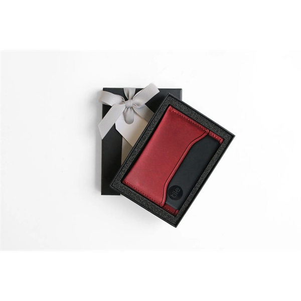 Standard Tile Slim + Full Grain Leather Card Holder - Standard Tile Slim + Full Grain Leather Card Holder - Image 1 of 3