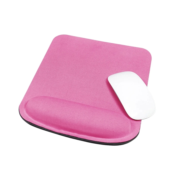 Non Slip Printed Mouse Pad With Wrist Rest Support - Non Slip Printed Mouse Pad With Wrist Rest Support - Image 1 of 7