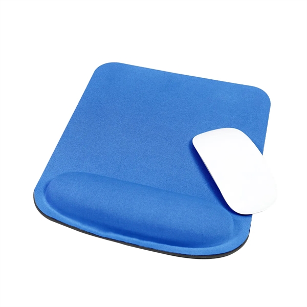 Non Slip Printed Mouse Pad With Wrist Rest Support - Non Slip Printed Mouse Pad With Wrist Rest Support - Image 3 of 7